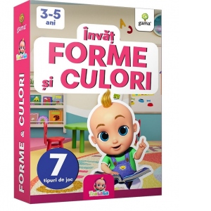 Carte Invat forme si culori (3-5 ani)