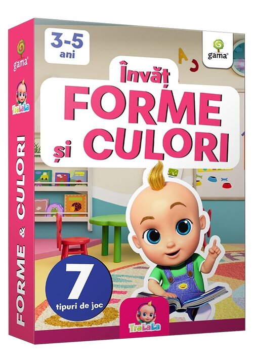 Carte Invat forme si culori editura Gama