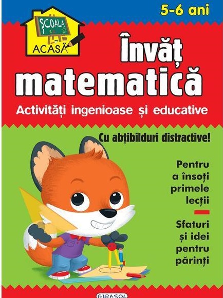 Carte Invat matematica 5-6 ani   editura Girasol