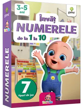 Carte Invat numerele de la 1 la 10. 7 tipuri de joc/*** editura Gama