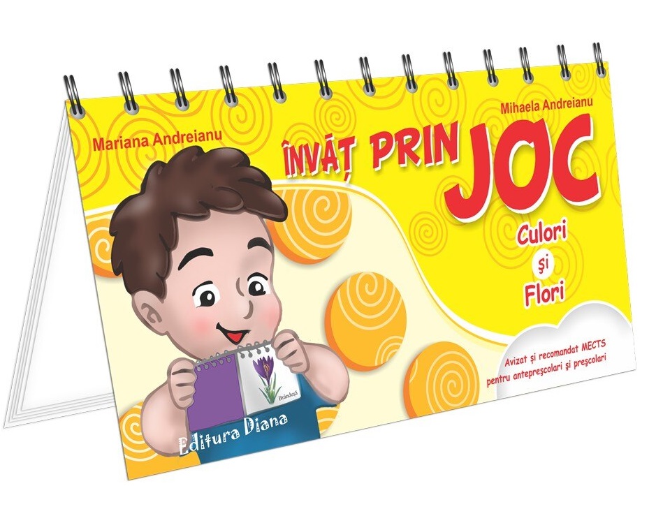 Carte Invat prin joc. Culori si flori autor Mariana Andreianu editura Diana