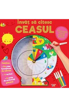 Carte Invat sa citesc ceasul editura -