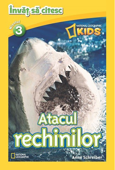 Carte Invat sa citesc. Atacul rechinilor   editura Litera