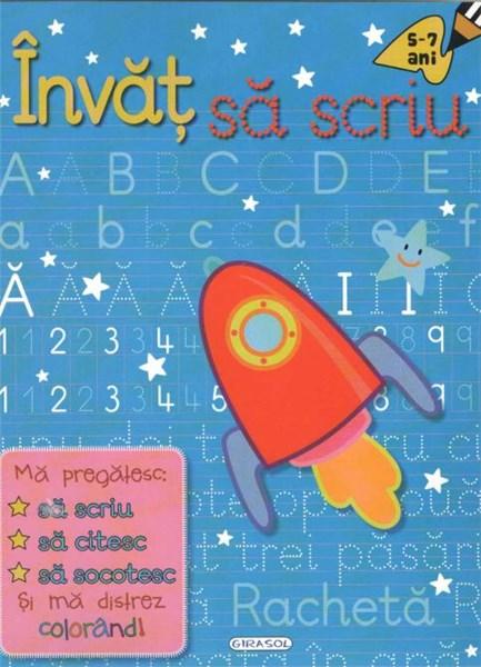 Carte Invat sa scriu 5-7 ani   editura Girasol