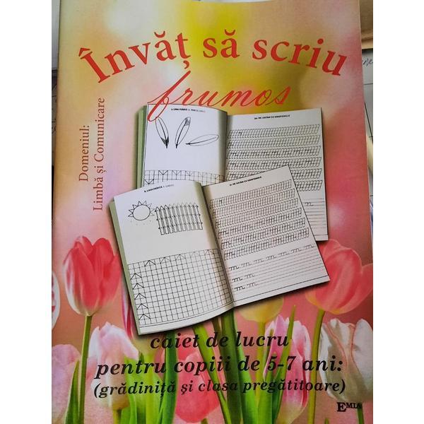 Carte Invat sa scriu frumos 5-7 ani - Elena Faur