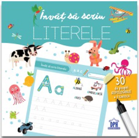 Carte Invat sa scriu literele editura DPH