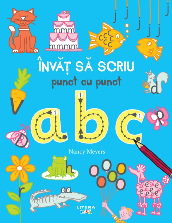 Carte Învăț să scriu punct cu punct ABC editura Litera
