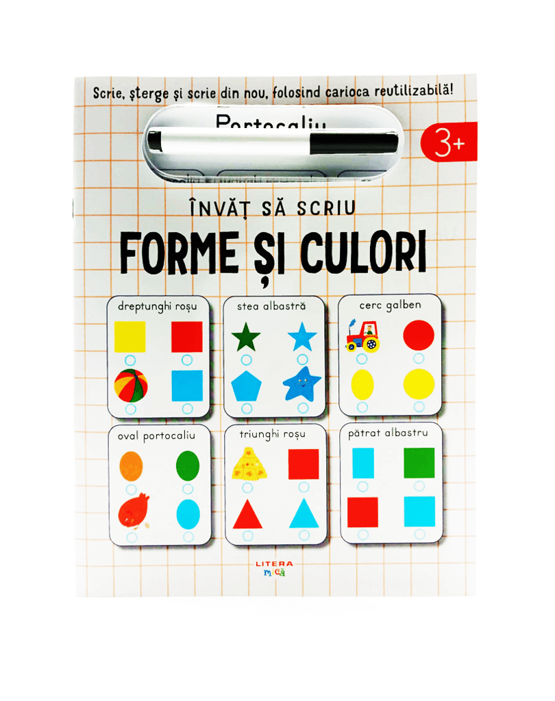 Carte Invat sa scriu. Forme si culori editura Litera