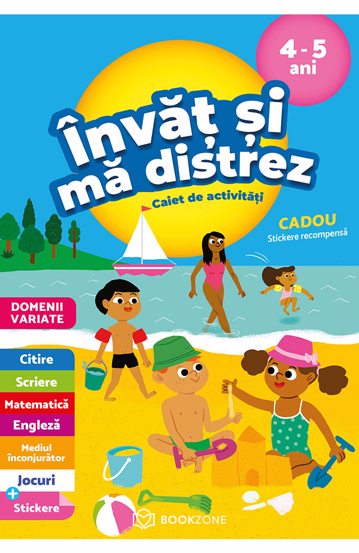 Carte Invat si ma distrez 4-5 ani editura Bookzone
