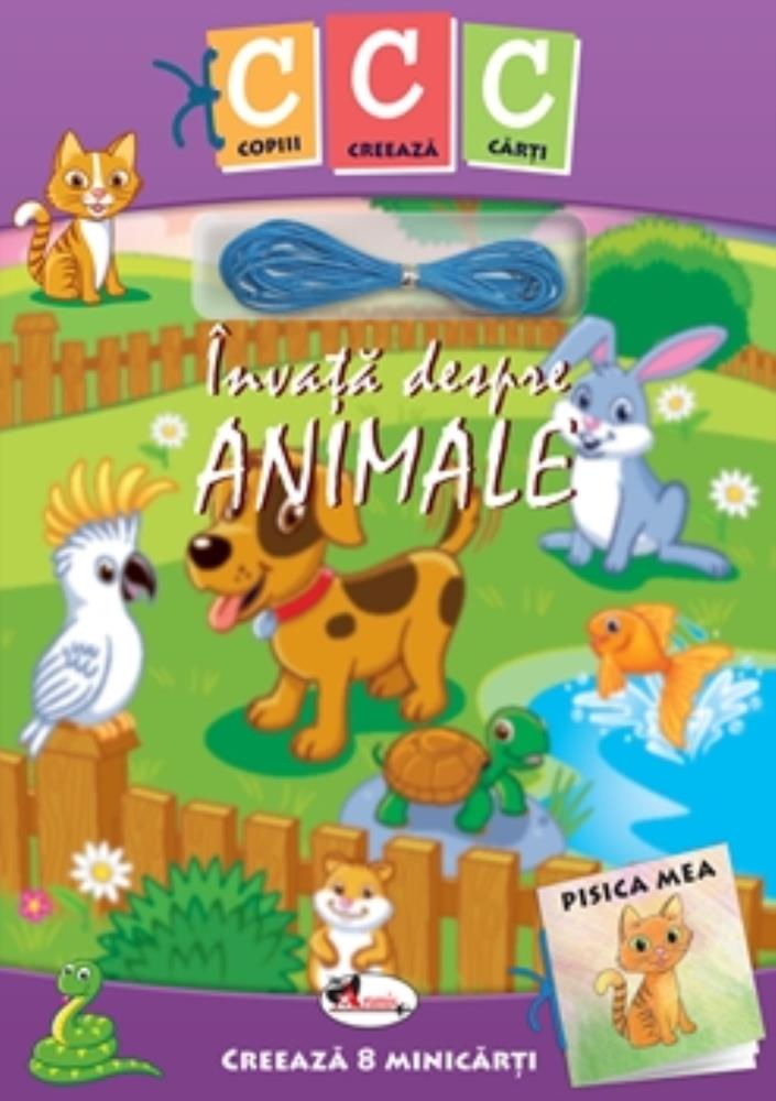 Carte Invata despre animale editura Aramis