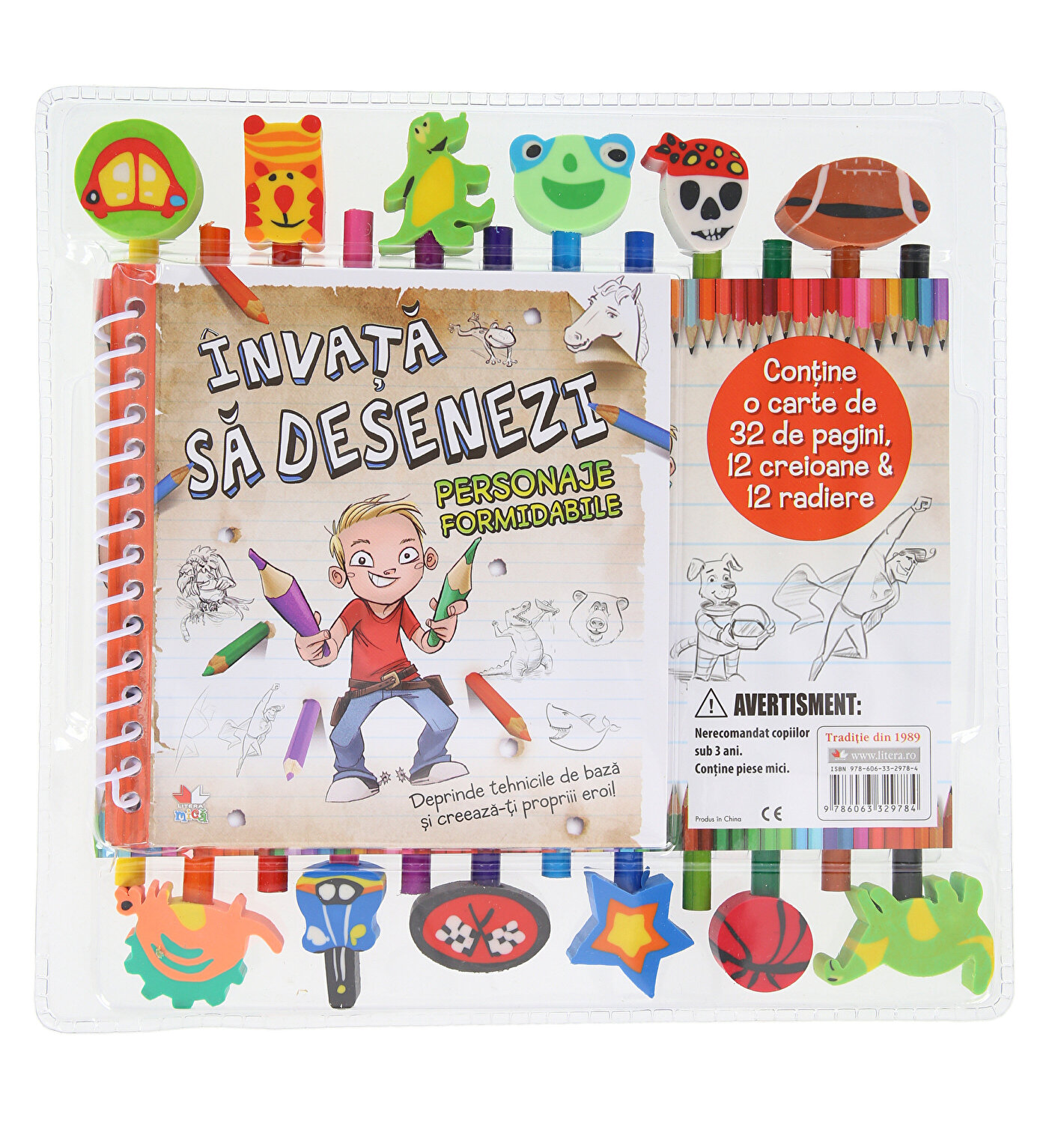 Carte Invata sa desenezi personaje formidabile   editura Litera