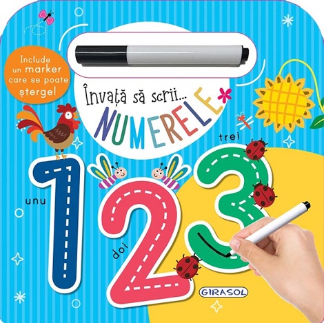 Carte Invata sa scrii: Numerele editura Girasol
