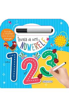 Carte Invata sa scrii: Numerele editura -