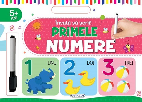 Carte Invata sa scrii! Primele numere editura Girasol