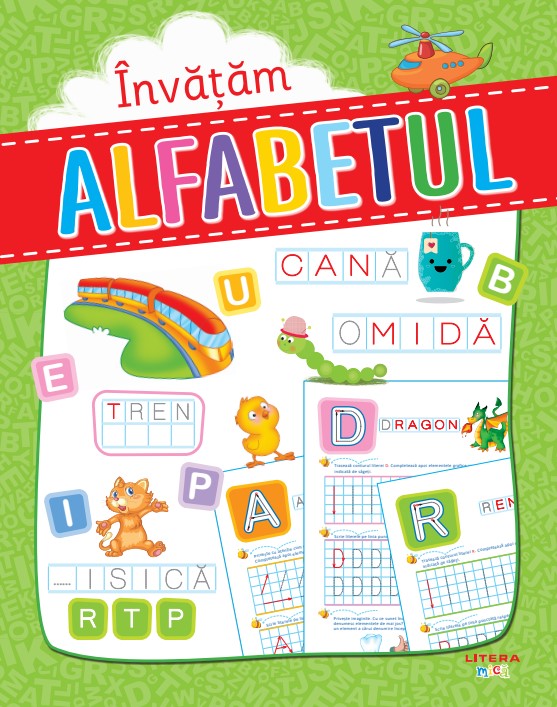 Carte Invatam alfabetul editura Litera