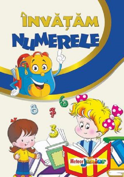 Carte Invatam numerele autor Roxana Geanta editura Meteor Press