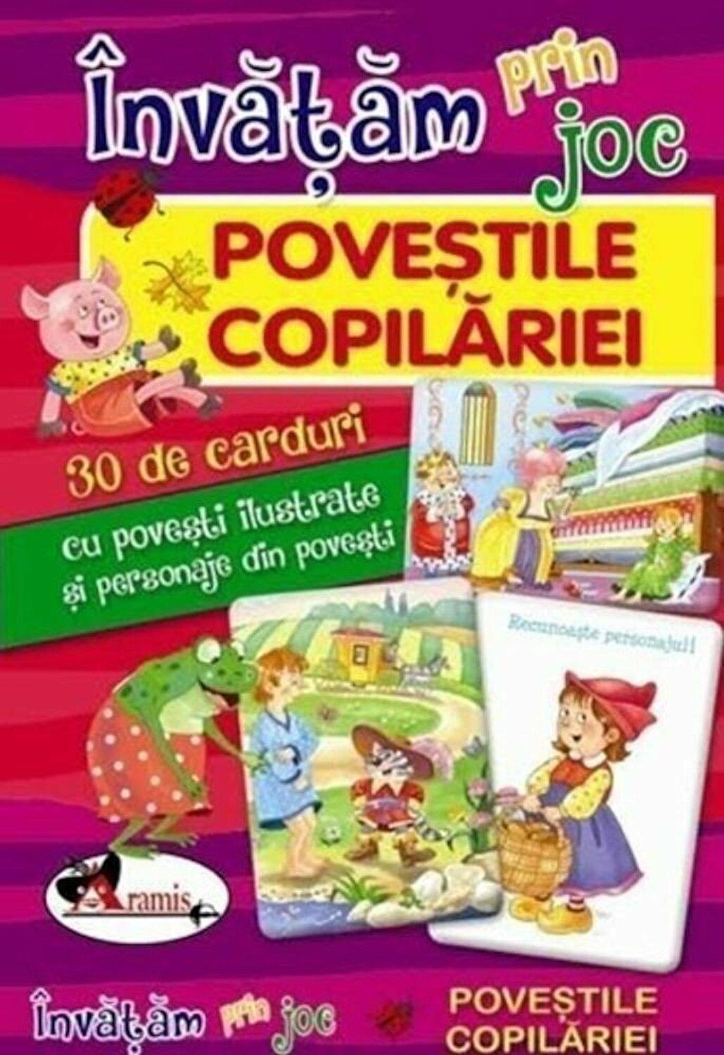 Carte Invatam prin joc. Povestile copilariei   editura Aramis