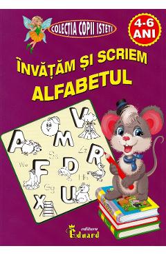 Carte Invatam sa scriem alfabetul 4-6 ani editura -
