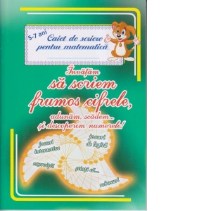 Carte Invatam sa scriem frumos cifrele