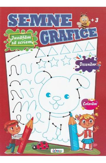 Carte Invatam sa scriem semne grafice editura Erc Press