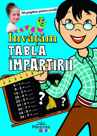 Carte Invatam tabla impartirii editura Prestige