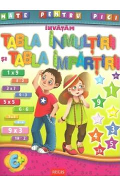Carte Invatam tabla inmultirii si impartirii editura -