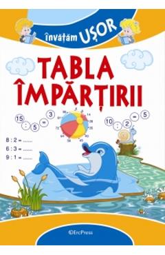 Carte Invatam usor Tabla impartirii editura -
