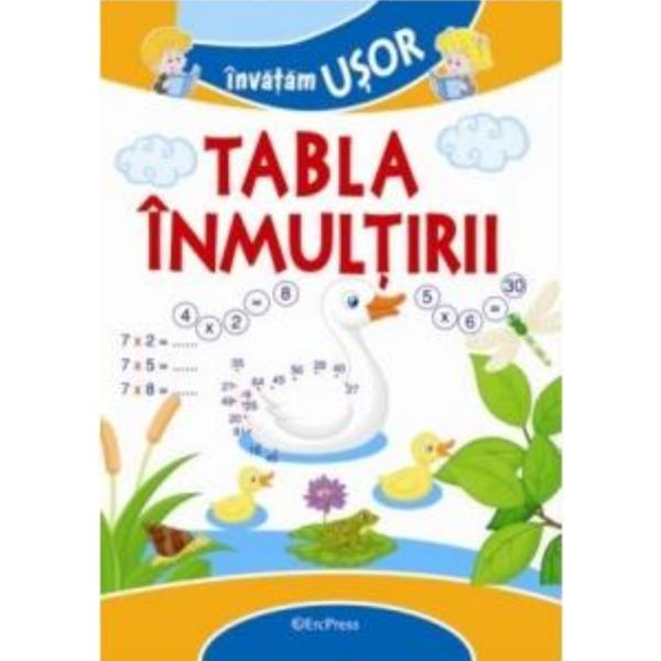 Carte Invatam usor tabla inmultirii