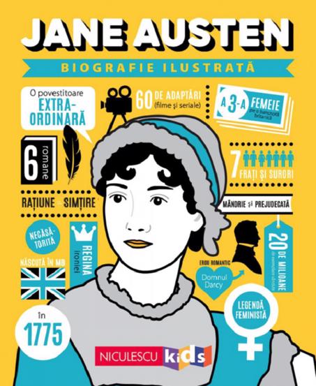 Carte Jane Austen. Biografie ilustrata editura Niculescu