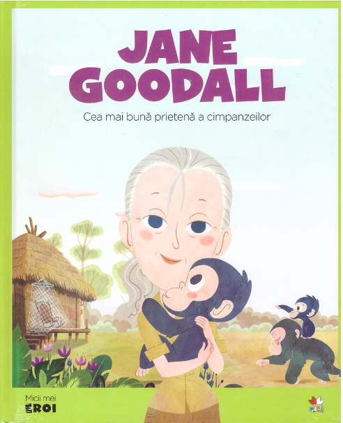 Carte Jane Goodall   editura Litera