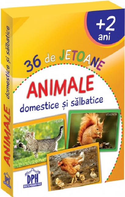 Carte Jetoane. Animale domestice si salbatice   editura Didactica Publishing House