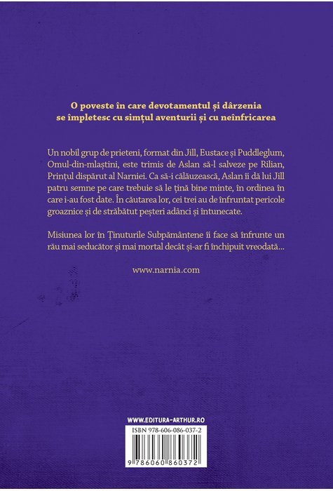 Carte Jiltul de argint autor C.S. Lewis editura Arthur