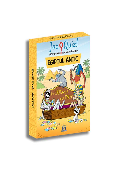 Carte Joc Quiz: Egiptul antic - In cautarea lui Thot editura Didactica Publishing House