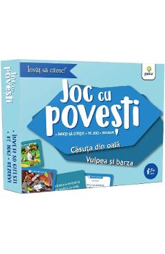 Carte Joc cu povesti: Casuta din oala. Vulpea si barza 5 ani+ editura Autor Anonim