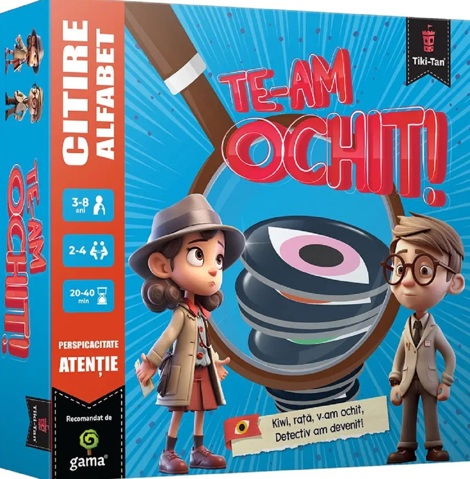 Carte Joc educativ: Te-am ochit! editura Gama