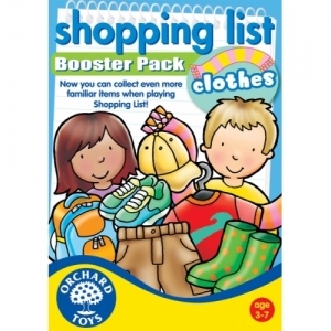 Carte Joc educativ in limba engleza Lista de cumparaturi Haine