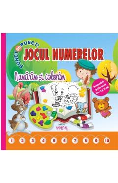 Carte Jocul numerelor - Numaram si coloram editura -