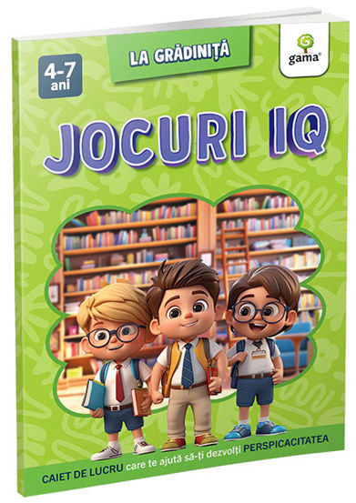 Carte Jocuri IQ/La gradinita editura Gama
