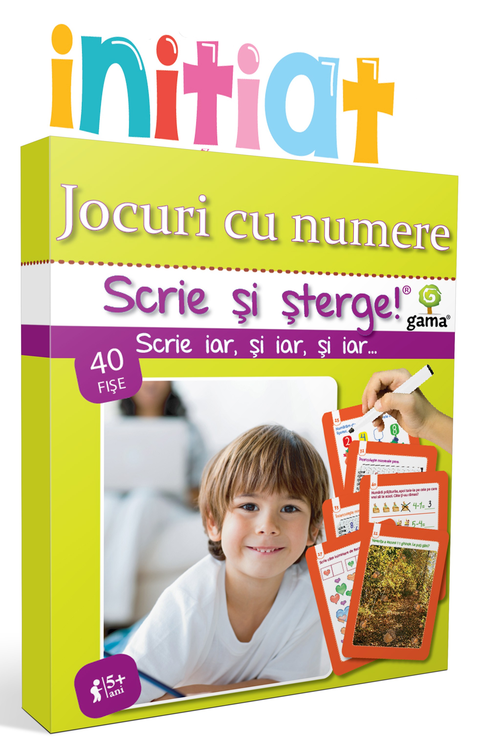 Carte Jocuri cu numere. Initiat   editura Gama