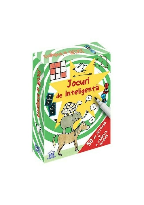 Carte Jocuri de inteligenta - 50 de jetoane editura Didactica Publishing House