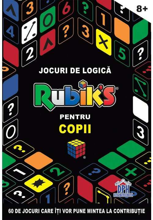 Carte Jocuri de logica Rubik pentru copii editura Didactica Publishing House