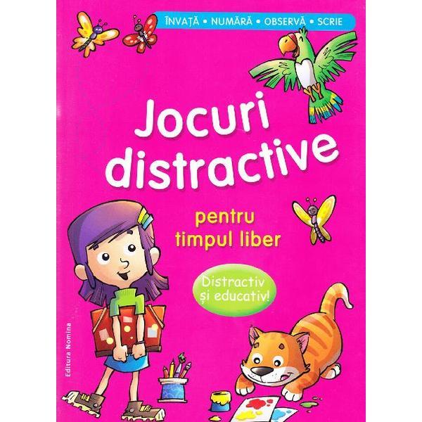Carte Jocuri distractive pentru timpul liber (roz)