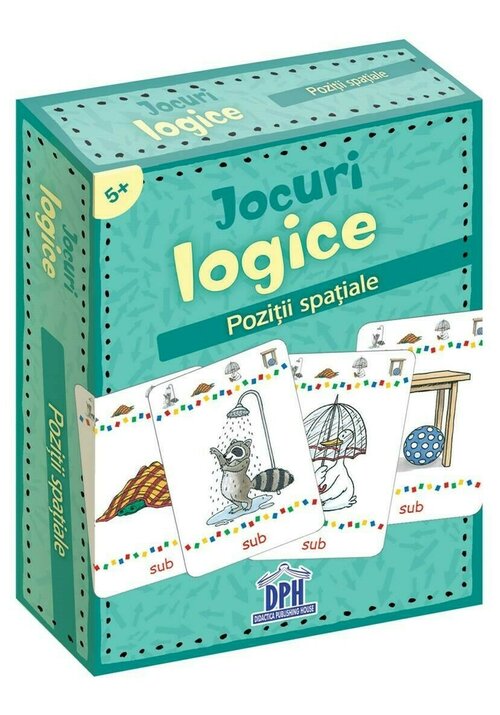 Carte Jocuri logice - Pozitii spatiale editura Didactica Publishing House
