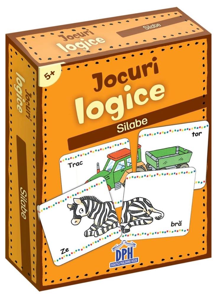 Carte Jocuri logice - Silabe editura DPH