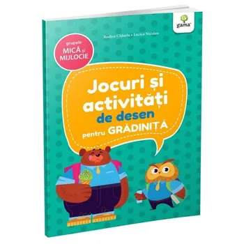 Carte Jocuri si activitati de desen pentru gradinita. Grupele mica si mijlocie/Rodica Cislariu