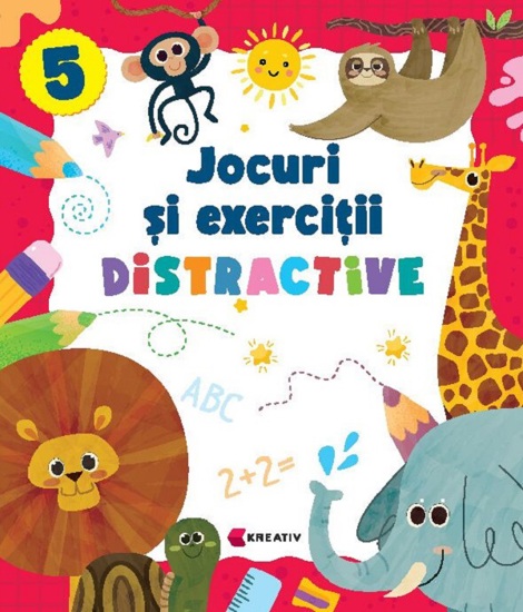 Carte Jocuri si exercitii distractive 5 editura Kreativ