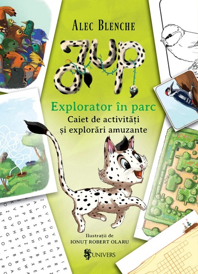Carte Jup. Explorator in parc. Caiet de activitati si explorari amuzante editura Univers