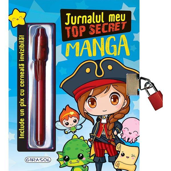 Carte Jurnalul meu Top Secret. Manga