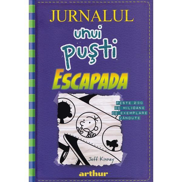 Carte Jurnalul unui pusti Vol.12: Escapada - Jeff Kinney