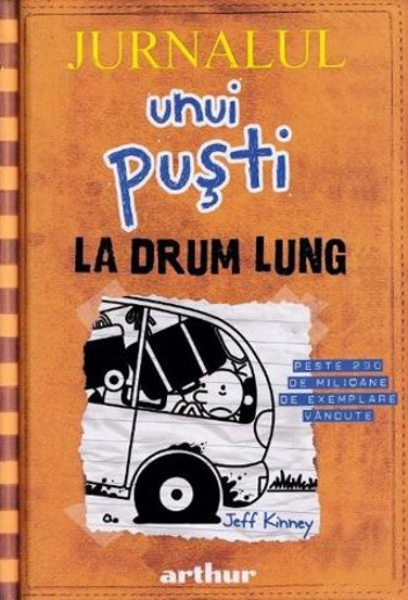 Carte Jurnalul unui pusti Vol.9: La drum lung editura Grupul Art